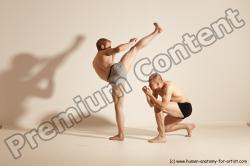 Kickbox reference poses